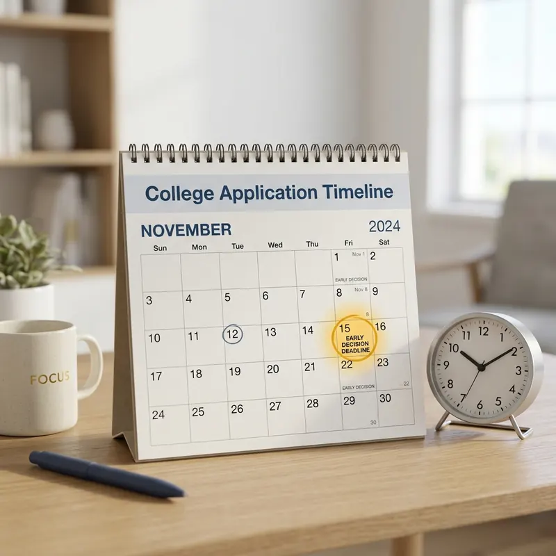 College Application Timeline cover