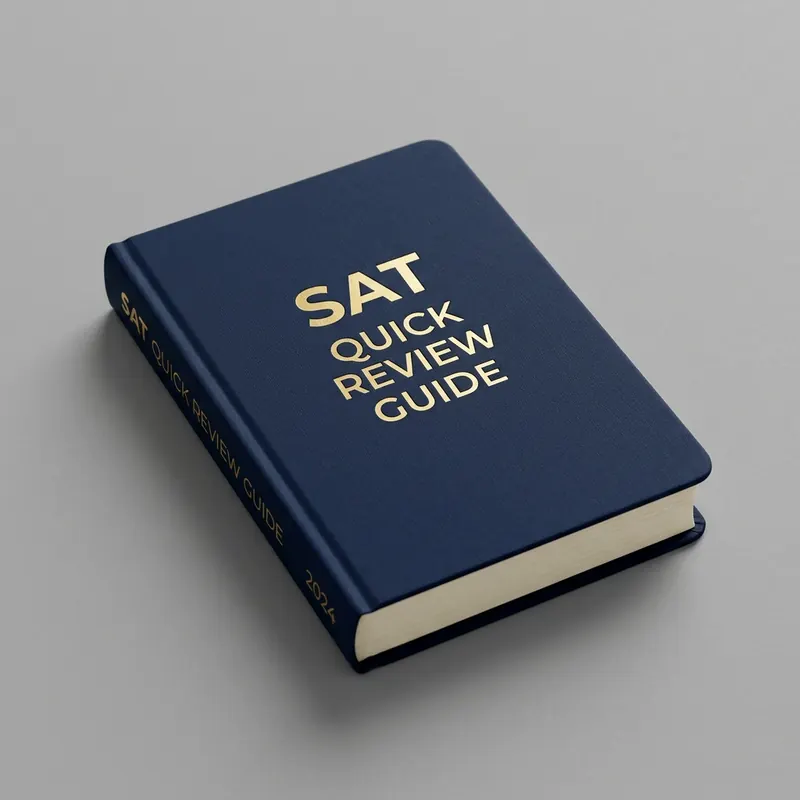 SAT Quick Review Guide cover